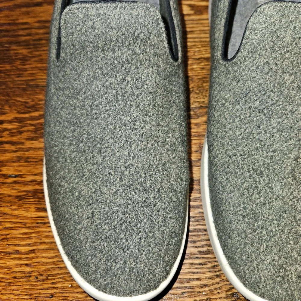 Allbirds Wool Loungers‎ Merino Wool Heather Green Slip On Sneakers Womens 10